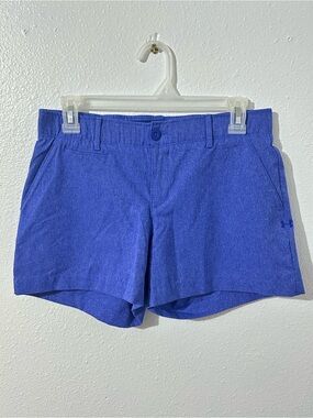 Under Armour HeatGear Womens Size 6 Fitted Athletic Shorts 4” Inseam